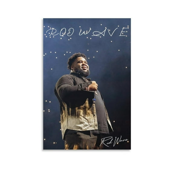 Rod Wave - Last Lap Album Cover Poster Prints Canvas Wall Art for Trendy Dorm Room Decor Aesthetic Gift