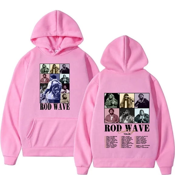 Rod Wave Last Lap Tour 2024 Graphic Hoodie Men's Hip Hop Vintage Pullover Sweatshirt Casual Fashion Oversized Hoodies Streetwear