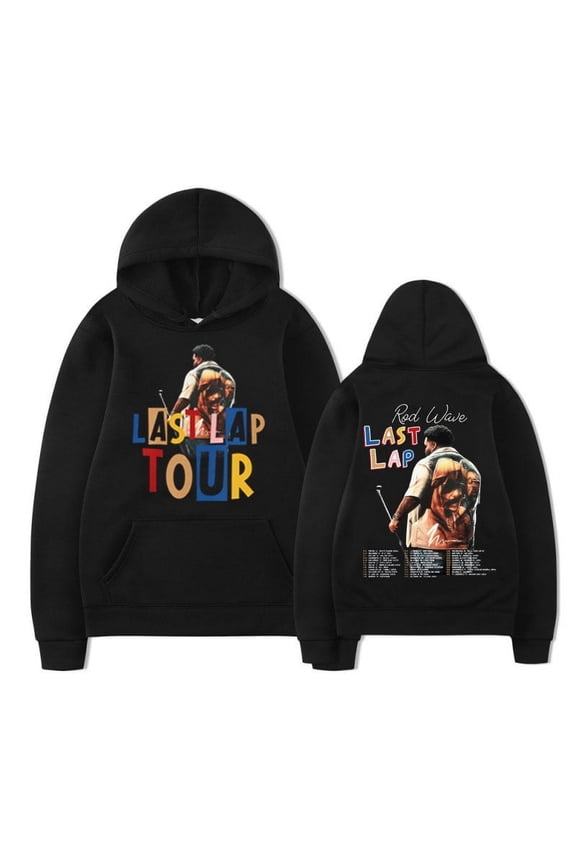 Rod Wave Last Lap Tour 2024 New Hoodies Men Last Lap Rod Wave Concert Merch Sweatshirts Oversized Streetwear Y2k Hoody Pullover