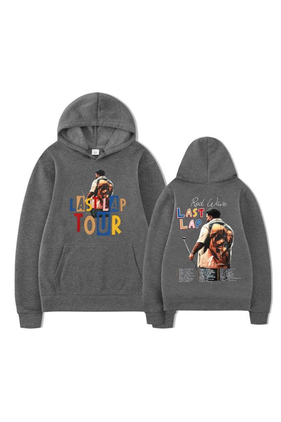 Rod Wave Last Lap Tour 2024 New Hoodies Men Last Lap Rod Wave Concert Merch Sweatshirts Oversized Streetwear Y2k Hoody Pullover