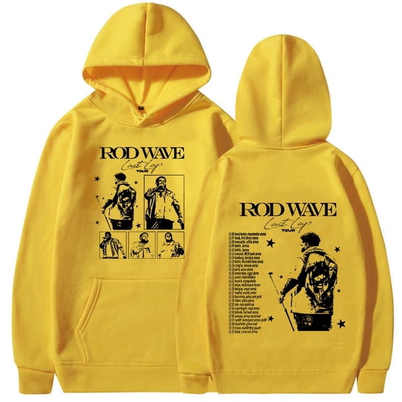 Rod Wave Last Lap Tour 2024 Print Hoodie Men Retro Pullover Fashion Sweatshirt Unisex Hip Hop Loose Oversized Hoodies Streetwear