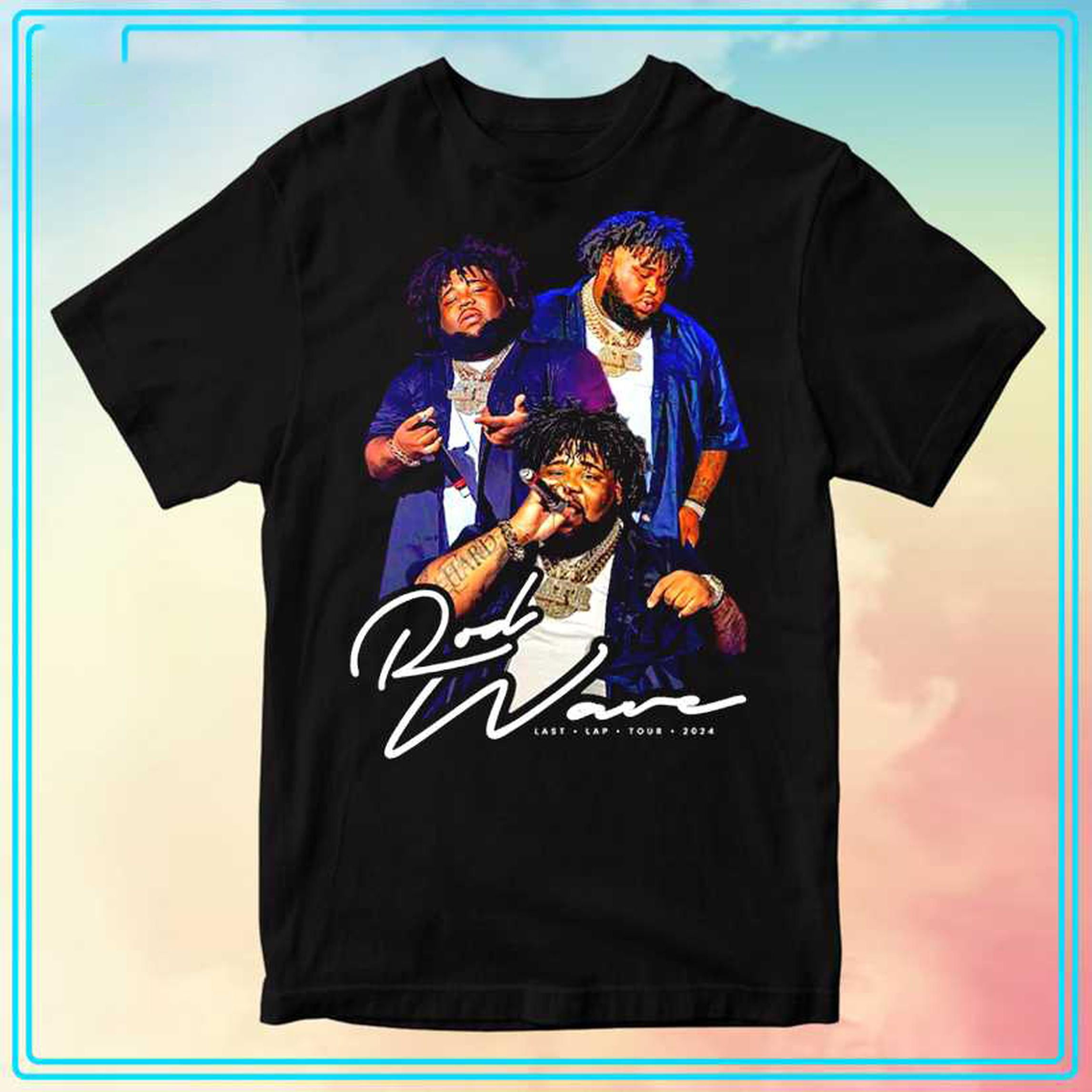 Rod Wave Last Lap Tour 2024, Unisex TShirt, GBAM