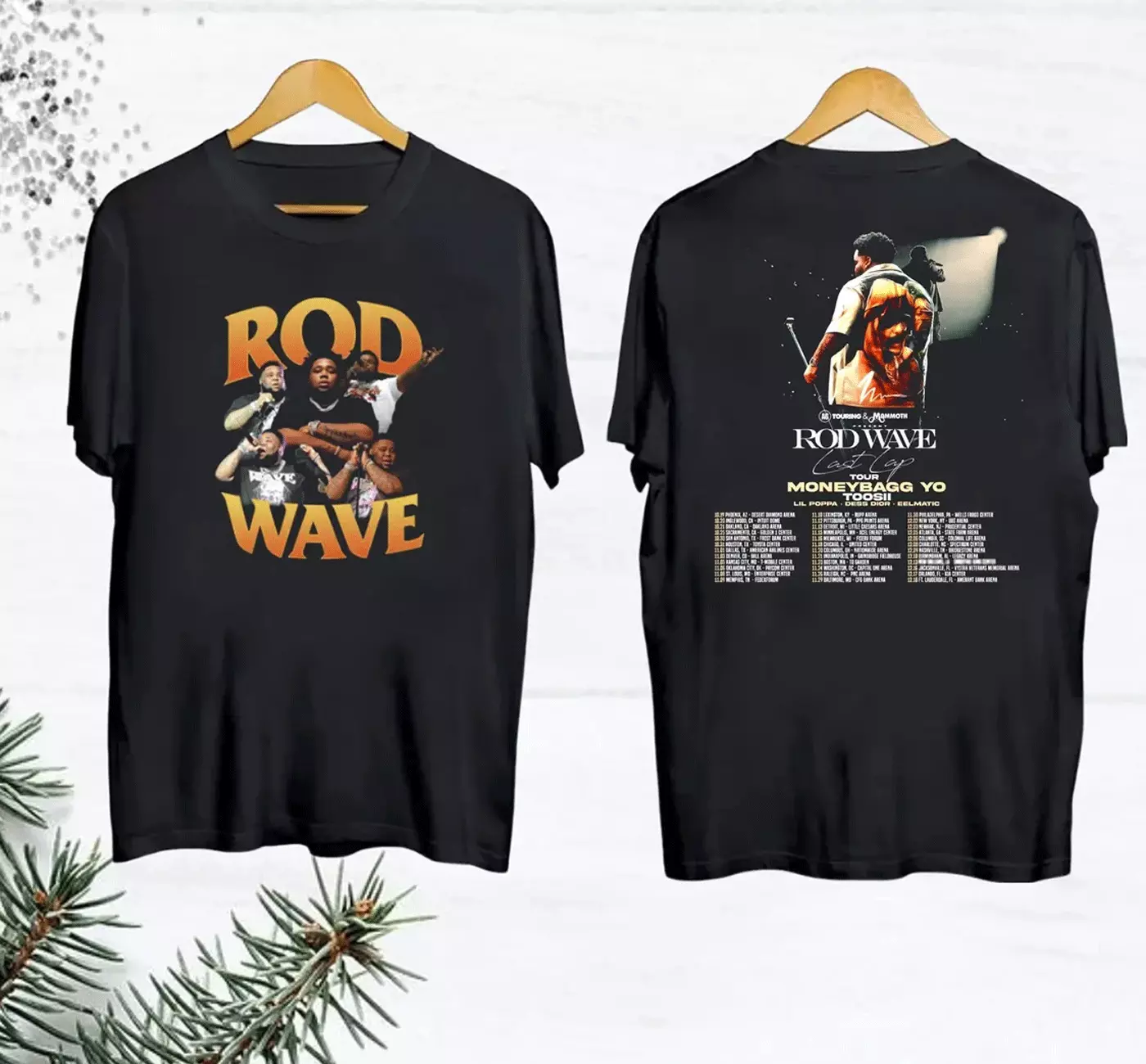 Rod Wave Last Lap Tour Concert TShirt. Rod Wave 2025