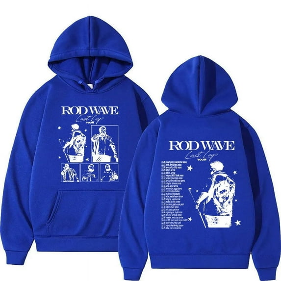 Rod Wave Last Lap Tour Print Hoodie Men's Hip Hop High Quality Fashion Sweatshirt Vintage Oversized Hoodies Streetwear