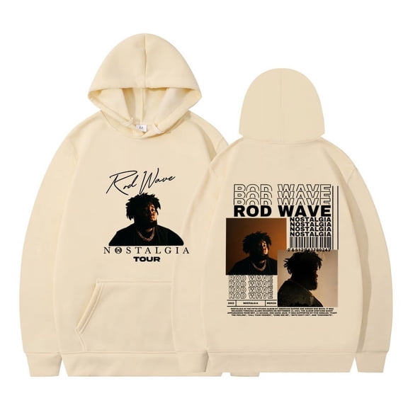 Rod Wave Men's And Women's Hip-Hop Hoodie Nostalgic Tour Shirt Sweatshirt Hoodie-sinku