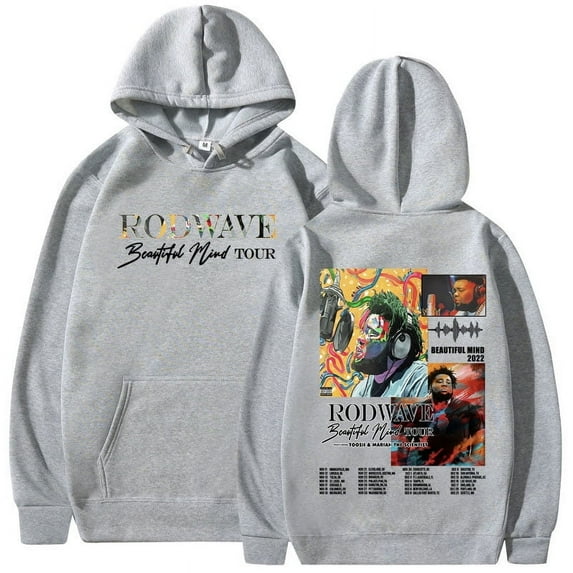 Rod Wave Nostalgia Album Cover Hoodies Men Women Clothing Harajuku Aesthetic Pullover Fashion Hip Hop Oversized Sweatshirts Y2k