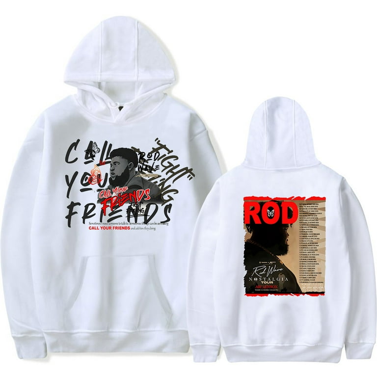 Rod Wave Nostalgia Tour 2023 Hoodies Merch Call Your Friends album