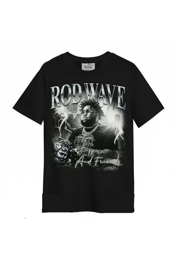 Rod Wave Rap Unisex T-Shirt Black Color