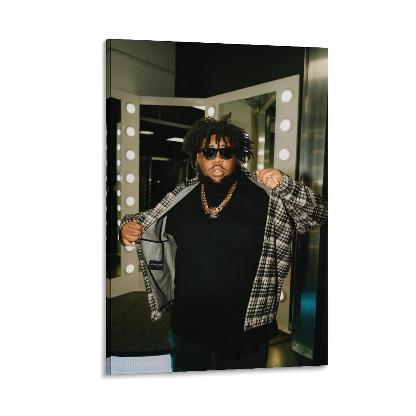 Rod Wave Singer Poster (5) Canvas Poster Bedroom Decor Landscape Office ...