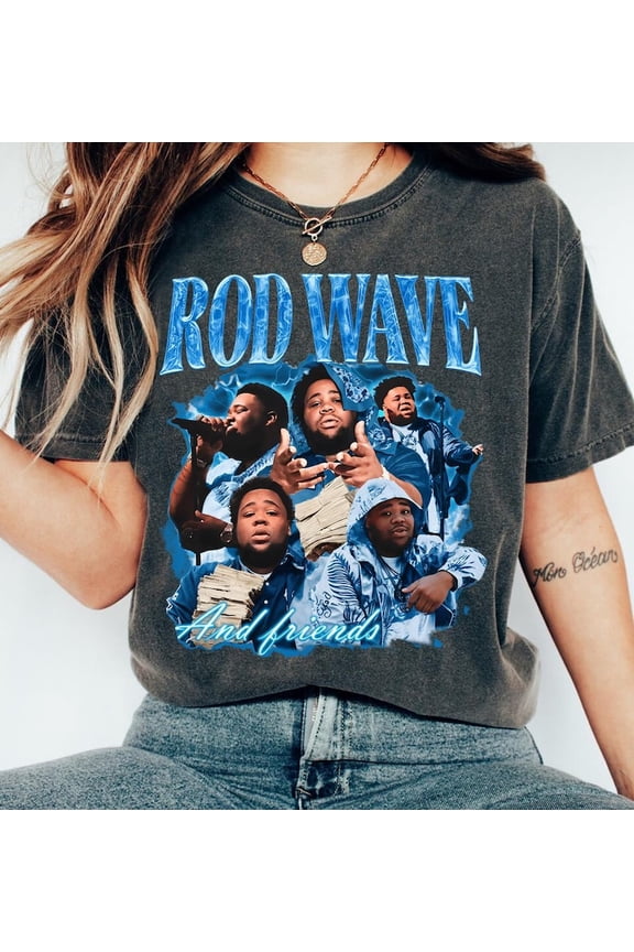 Rod Wave The Redemption Experience Tour 2025 Shirt, Retro Rod Wave Bootleg Rap T-shirt