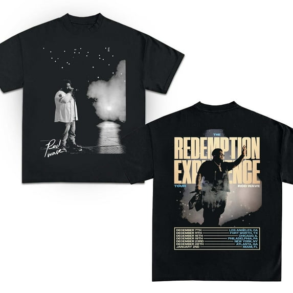 Rod Wave The Redemption Experience Tour 2025 T-shirt, Fans Gift
