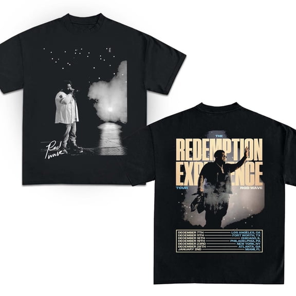 Rod Wave The Redemption Experience Tour 2025 T-shirt, Fans Gift