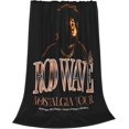 thumbnail image 1 of Rod Waves Blanket Soft Warm Flannel Throw Blanket for Bed Sofa Couch Bedroom Living Room Dorm All Season 40"x30", 1 of 1