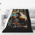 thumbnail image 1 of Rod Waves Nostalgia Blanket Soft Warm Flannel Throw Blanket for Bed Sofa Couch Bedroom Living Room Dorm All Season 40"x30", 1 of 1