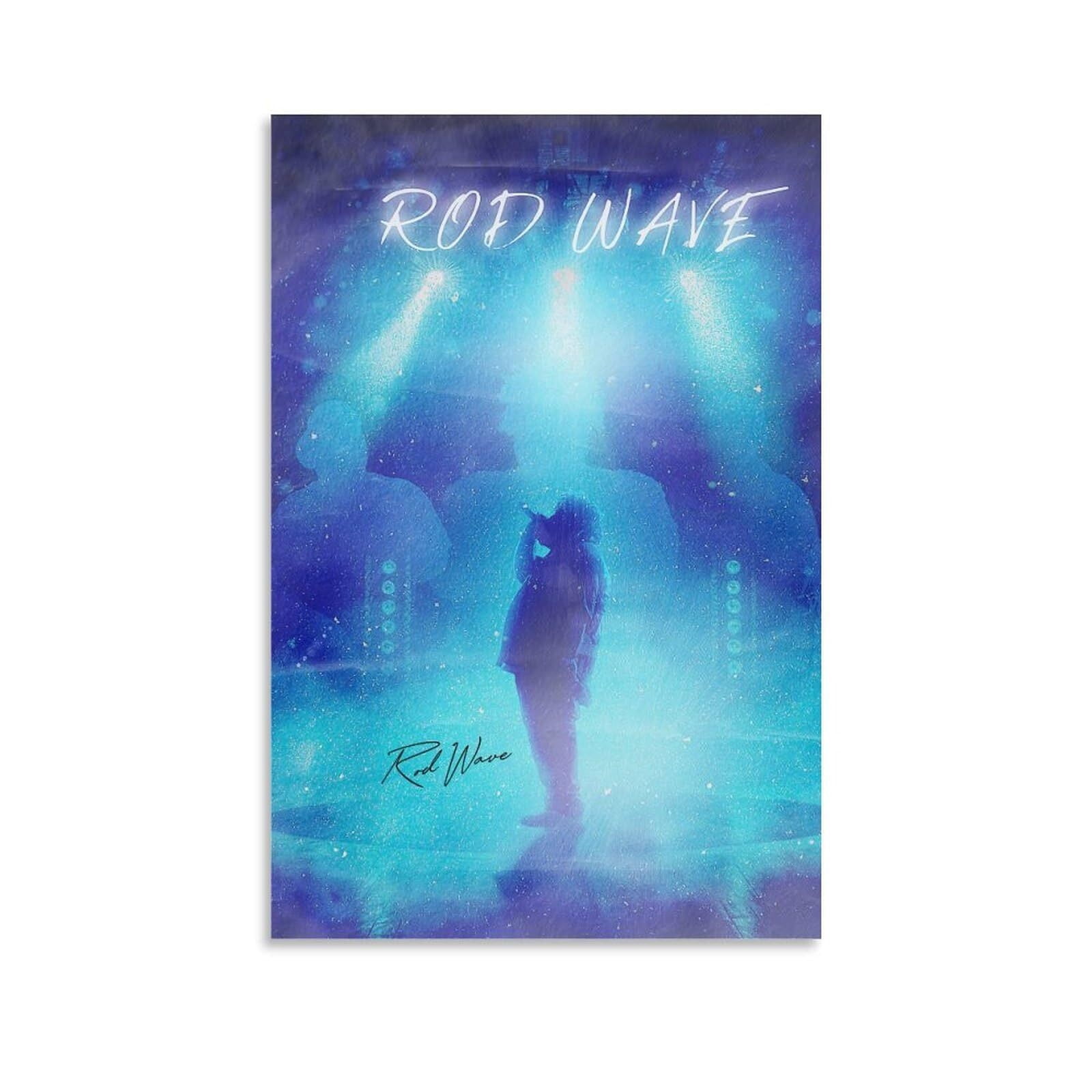 Rod Wawe Nostalgia Album Poster Album Cover Rapper Poster Prints Canvas ...