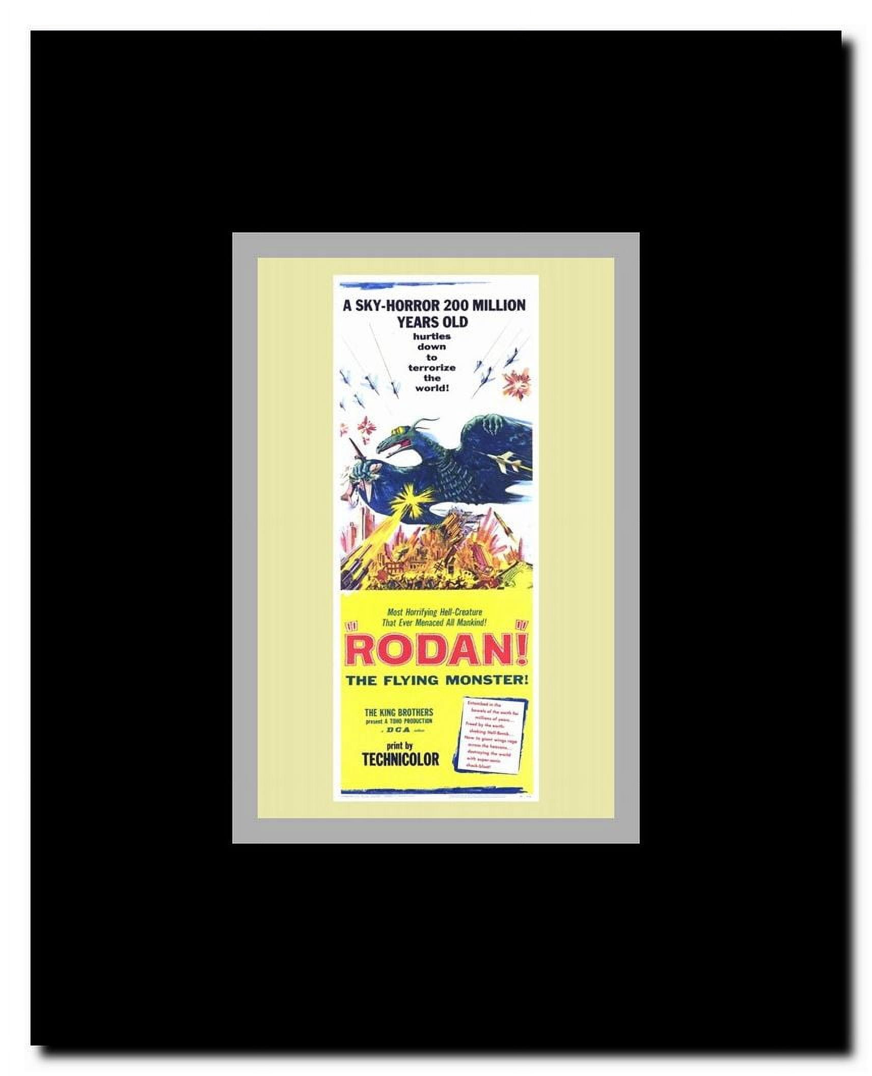 Rodan Framed Movie Poster