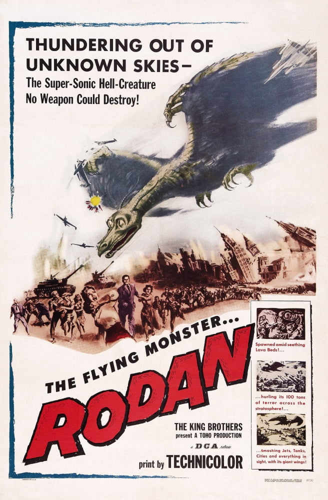Rodan U Canvas Art -  (11 x 17)