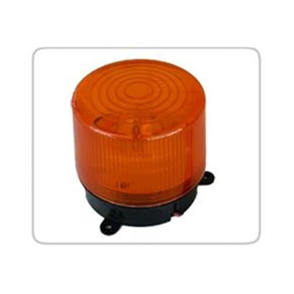 Rodann Electronics Strobe 12VDC Strobe Light Alarm Accessory - Amber