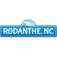 thumbnail image 1 of Rodanthe NC North Carolina Beach Street Sign | Indoor/Outdoor | Surfer Ocean Lover Décor For Beach House Garages Living Rooms Bedroom | Signmission Personalized Gift, 1 of 5