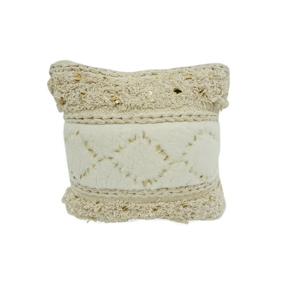 Roddy Cotton Geometric Throw Pillow