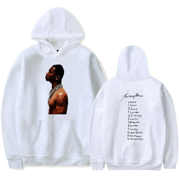 Roddy Ricch The Navy Album Merch Hoodies New Trend Sweatshirts Men's And Women's Casual Clothing