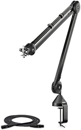 Rode PSA1 Professional Studio Boom Arm with XLR Cable and StreamEye Polishing Cloth