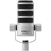 Rode PodMic Dynamic Cardioid Broadcast USB and XLR Microphone - White