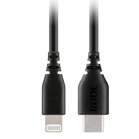 RØDE - SC21 .98 feet Lightning to USB-C Cable - Black