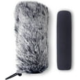 thumbnail image 1 of Rode VideoMic Go Windscreen Deadcat and Foam Cover - Rode GO Mic Camera Microphone, Indoor Outdoor Microphone Wind Muff by SUNMON (2 Pack), 1 of 7