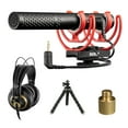 thumbnail image 1 of Rode VideoMic NTG Shotgun Vlogging Podcasting Microphone Kit, 1 of 9