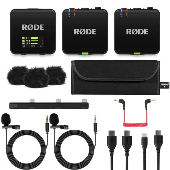Rode Wireless GO GEN 3 Microphone System with 2 Turnstile Lav Mics