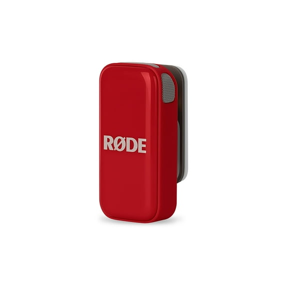 Rode Wireless Micro Ultra-Compact 2-Person Wireless Mic System for Smartphones Red USB-C Connector