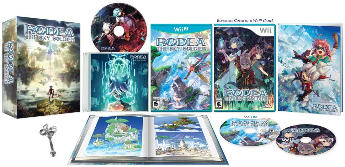 Rodea The Sky Soldier Collector's Edition (w/ Bonus Key) [Nintendo