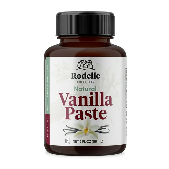 Rodelle All Natural Vanilla Paste, 2 fl oz, Baking Extract