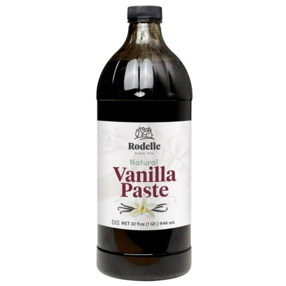 Rodelle Natural Vanilla Paste,32 fl oz, Baking Extract