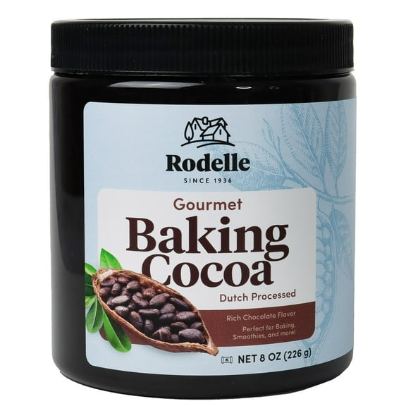 Rodelle - Cocoa Gourmet Baking - 8 Oz, Case of 6