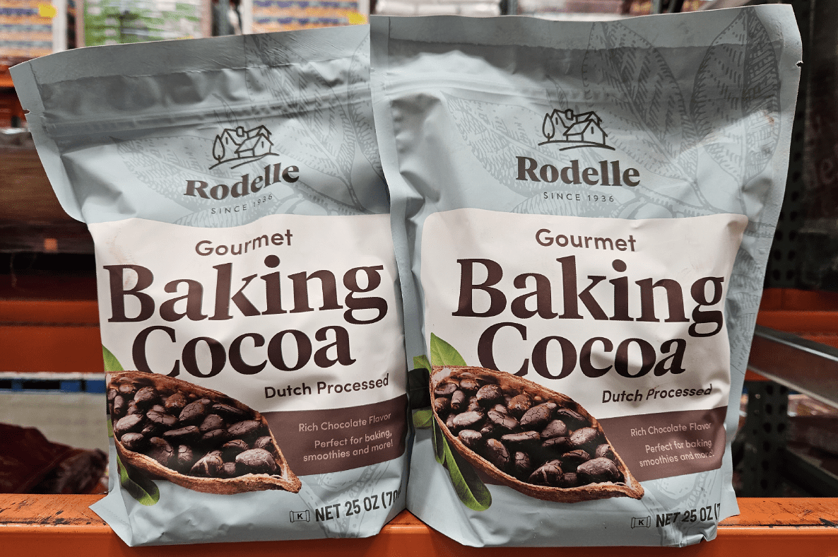 Rodelle Gourmet Baking Cocoa Dutch Processed Rich Chocolate 25oz 709g (2 Bags)