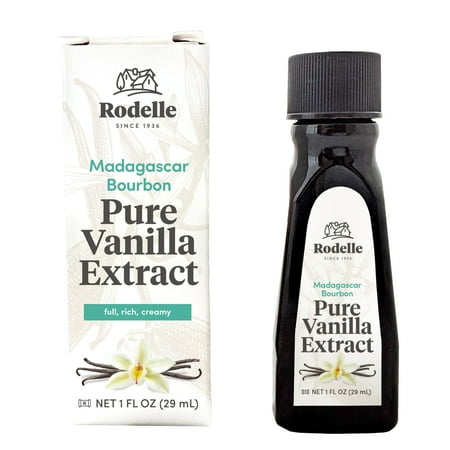 Rodelle Madagascar Pure Vanilla Extract, 1 fluid ounce, liquid