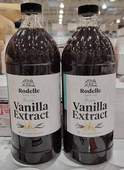 Rodelle Pure Vanilla Extract 32fl oz 946ml (2 Large Bottles)