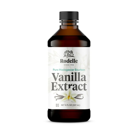 Rodelle Pure Vanilla Extract, 8 fl oz, Baking Extracts