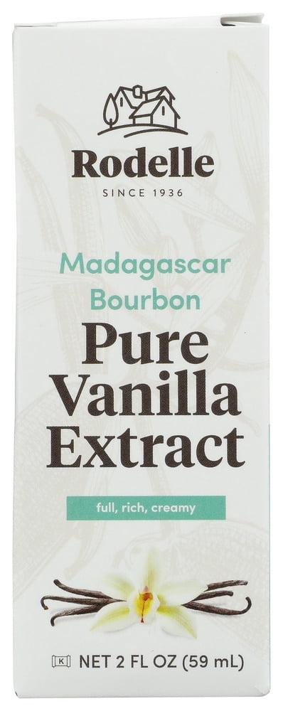 Rodelle Pure Vanilla Extract Bottle 2 oz (Pack of 6)