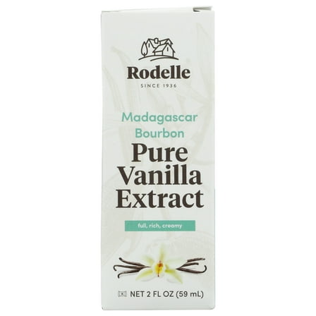 Rodelle Pure Vanilla Extract Bottle 2 oz (Pack of 6)