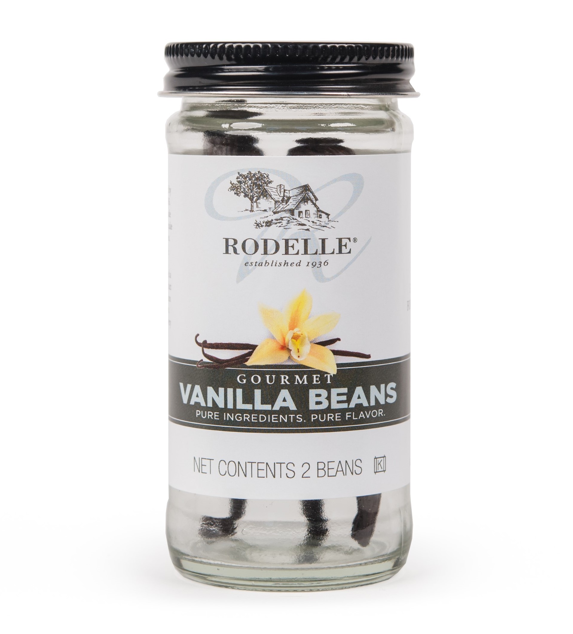 Rodelle Vanilla Beans 2ct Jar - image 1 of 8