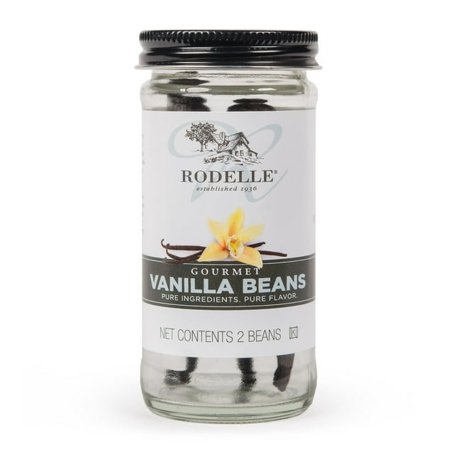 Rodelle Vanilla Beans 2ct Jar