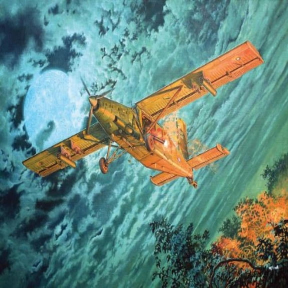 Roden Fairchild AU-23A Airplane Model Kit
