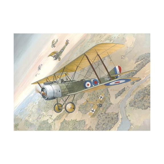 Roden Miniatures Sopwith 1-1/2 Strutter British 2-Seater New