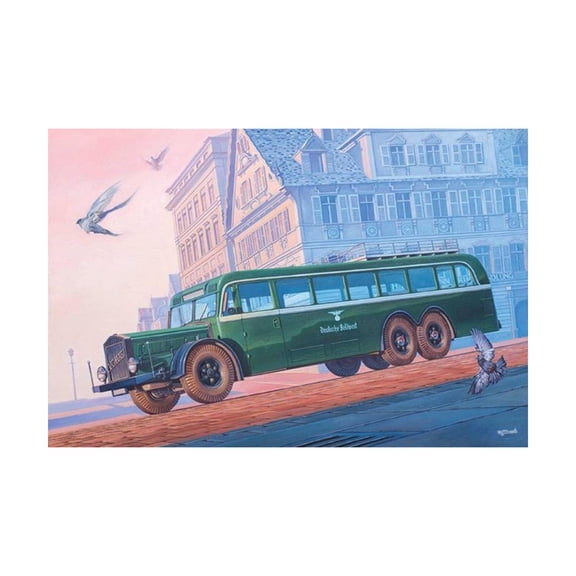 Roden Miniatures Vomag Omnibus 7 OR 660 New