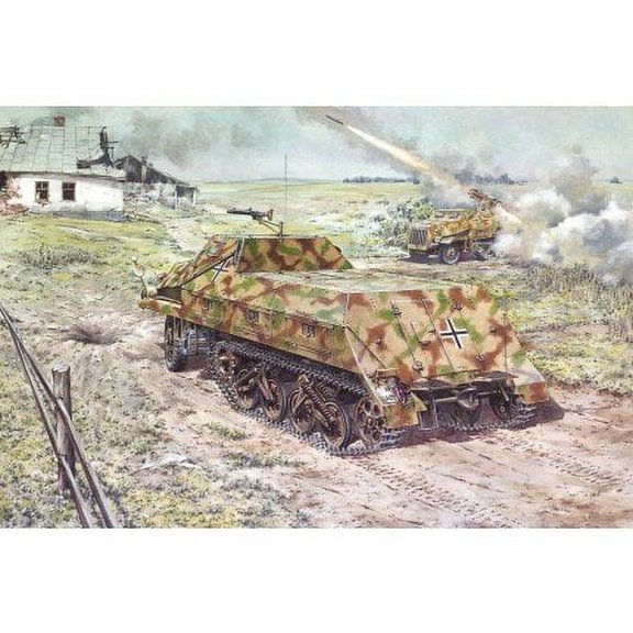 Roden Mun.Sd.Kfz.4/1 Military Vehicle Model Kit