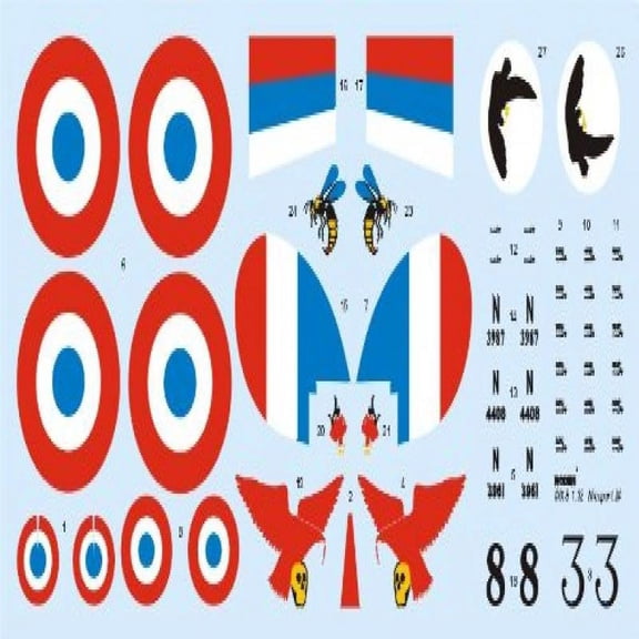 Roden Nieuport 24 Airplane Model Building Kit, 1/32 Scale