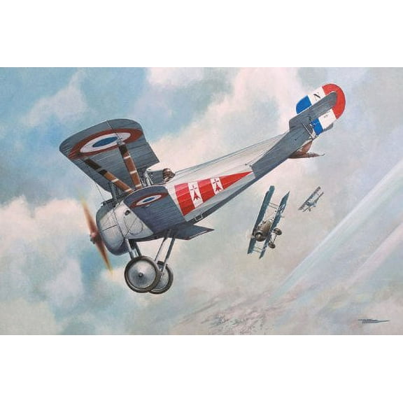 Roden Nieuport 24Bis Airplane Model Building Kit, 172 Scale